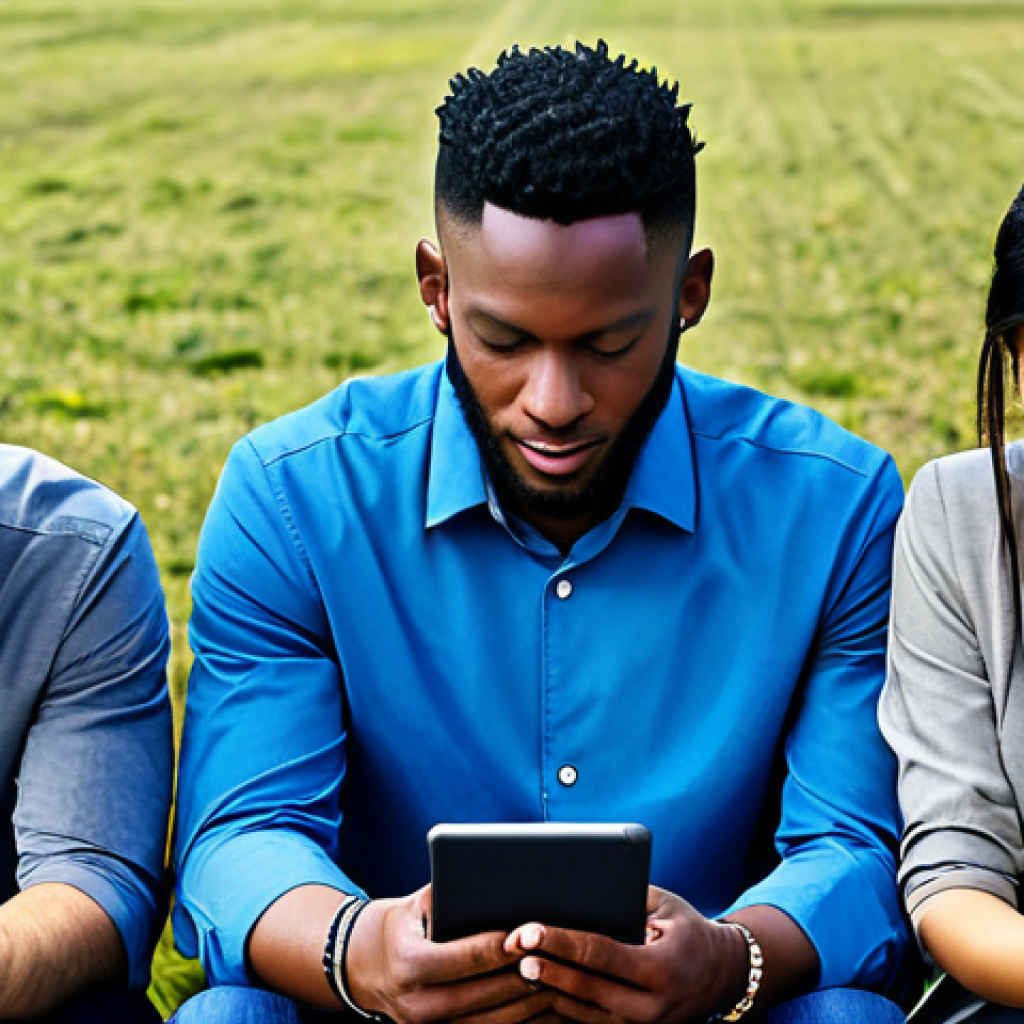 Digital Evangelism**

"A diverse group of people connecting with faith online through various devices (phones, tablets, laptops), fully clothed, appropriate content, safe for work, perfect anatomy, natural proportions, modern and clean digital interface, professional."

**