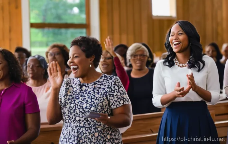 기독교와 여성 지도력 - **Prompt 1: The Empowered Female Voice in Contemporary Faith**
    A vibrant, medium shot image of a...